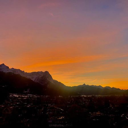 加爾米施-帕滕基興Dachterrasse Panorama-Glueck II公寓 外观 照片