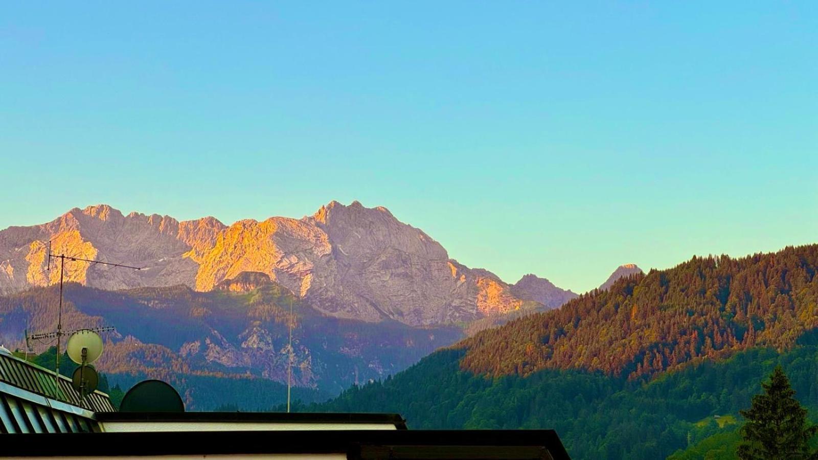 加爾米施-帕滕基興Dachterrasse Panorama-Glueck II公寓 外观 照片