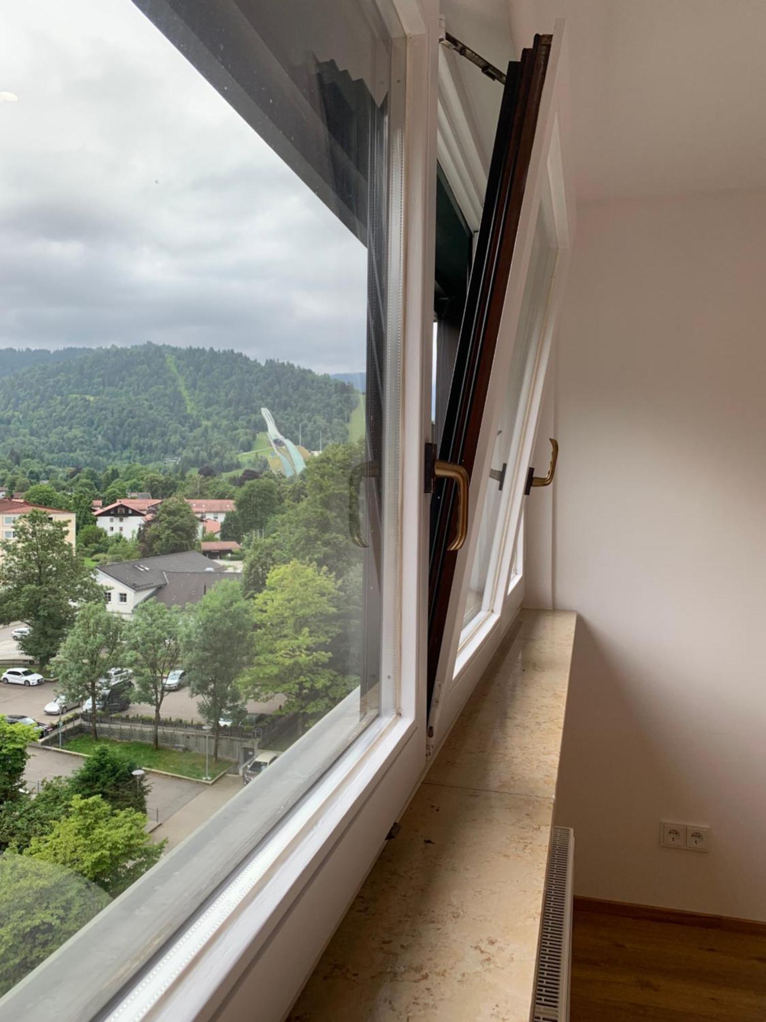 加爾米施-帕滕基興Dachterrasse Panorama-Glueck II公寓 外观 照片